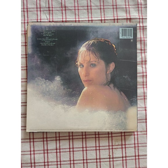 Lot (3) Barbara Streisand Vinyl LP's W/ 2000 MGM Grand Millennium Concert Ticket - Picture 7 of 12